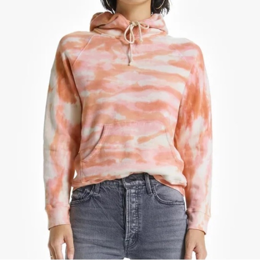 MOTHER‎ The Square Hoodie Tie Dye Sugar Plum Fairy Size Large